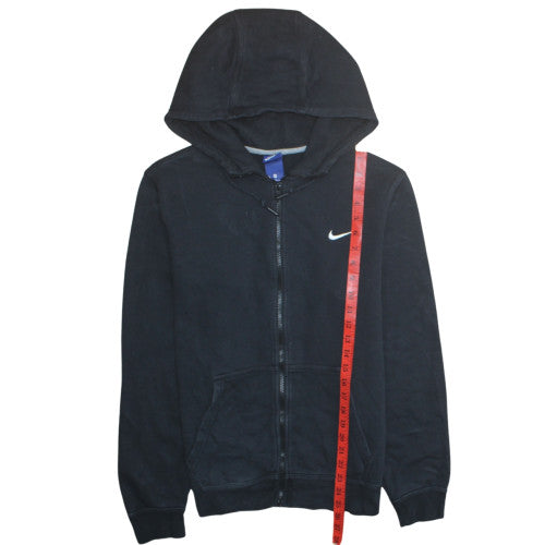 Nike Men's Black Full Zip Hoodie M Sports Fleece Sweatshirt