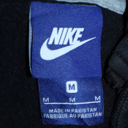 Nike Men's Black Full Zip Hoodie M Sports Fleece Sweatshirt