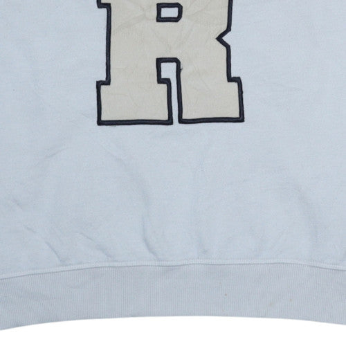 Russell Athletic Womens Grey Pullover Sweatshirt Size M Crew Neck Cotton Blend
