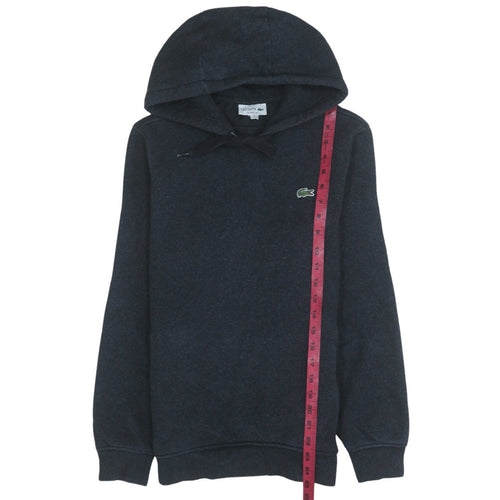 Lacoste Men's Black Classic Fit Pullover Hoodie Size M