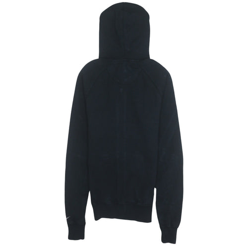 Nike Womens Black Full Zip Hoodie XS Cotton Blend
