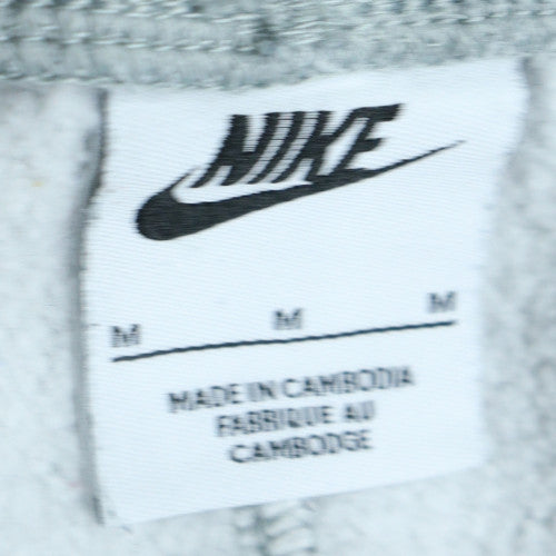 Nike Men’s Grey Fleece Sweatpants M Regular Fit Sportswear