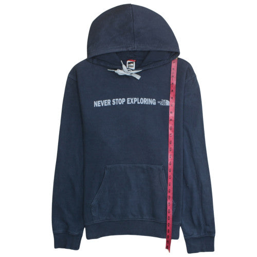 The North Face Men's Blue Pullover Hoodie L Outdoor Adventure