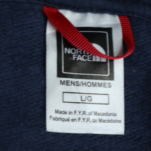 The North Face Men's Blue Pullover Hoodie L Outdoor Adventure