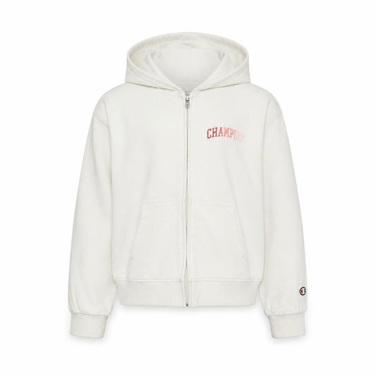 Champion Girls White Hooded Full Zip Basic Jacket 13-14 Years