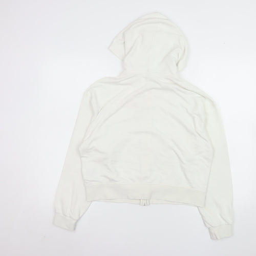 Champion Girls White Hooded Full Zip Basic Jacket 13-14 Years