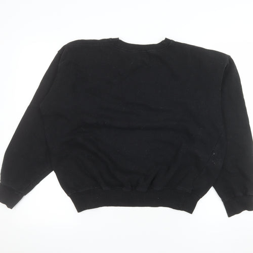 Skinnydip London Women’s Black L Sweatshirt Permanently Tired Graphic Print