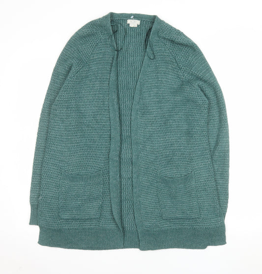 Fat Face Women Green Long Sleeve Cardigan Knit UK 12