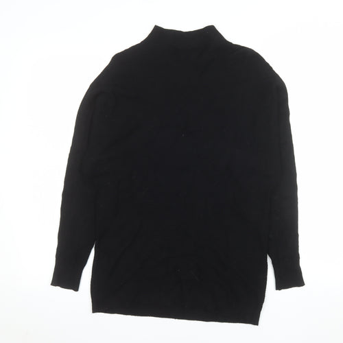 Editor's Cut Women's Black Size 12 Mock Neck Knit Top
