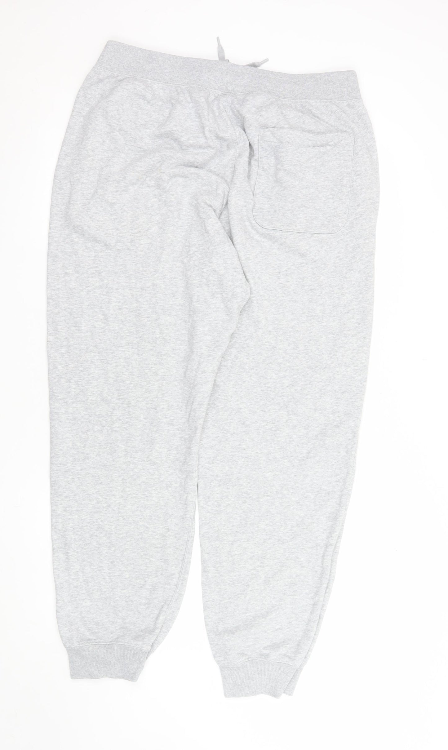 Uniqlo Women's Grey Cotton Blend Jogger XL Comfortable Casual Pants