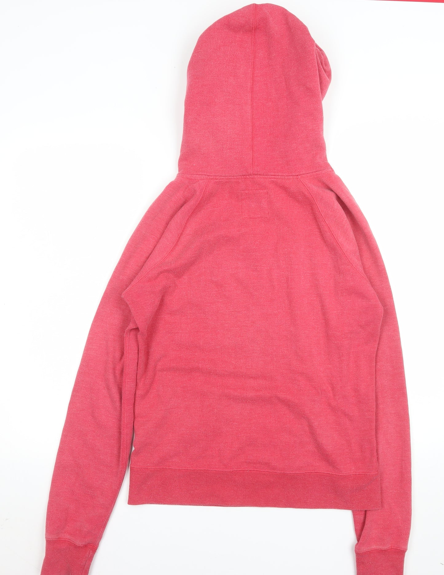 Roxy Women’s Pink Pullover Hoodie L Logo Surf Style