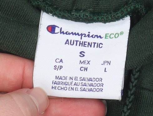 Champion Men’s Green Pullover Hoodie Size S Regular Fit