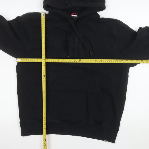 The North Face Men's Black Pullover Hoodie Size L Cotton