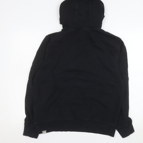 The North Face Men's Black Pullover Hoodie Size L Cotton