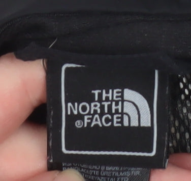 The North Face Boys Black Waterproof Hooded Rain Coat Jacket 7-8 Years