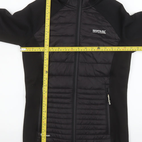 Regatta Great Outdoors Women's Black Hooded Puffer Jacket Size 8