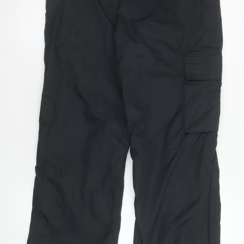 Peter Storm Women Black Waterproof Cargo Trousers Size 10
