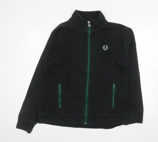 Fred Perry Men's Black XL Full Zip Sportswear Jacket