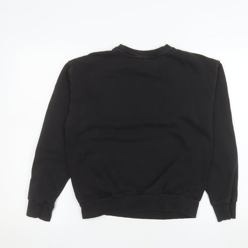 Puma Women's Black XS Crew Neck Pullover Sweatshirt