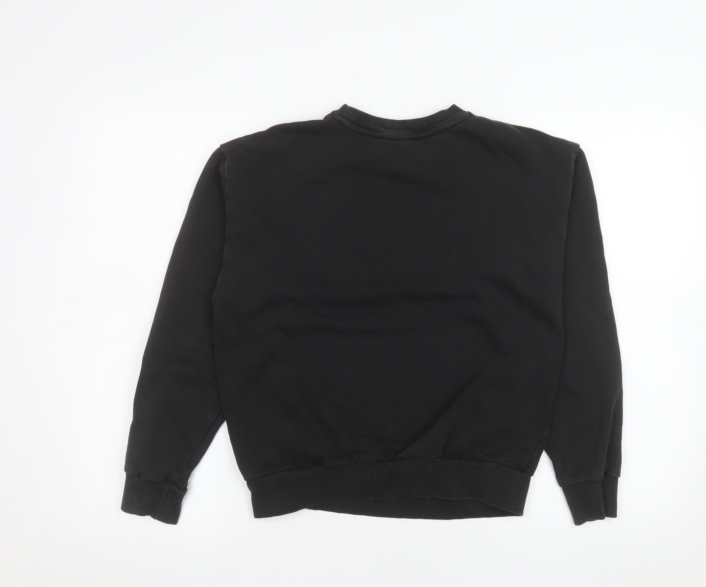 Puma Women's Black XS Crew Neck Pullover Sweatshirt