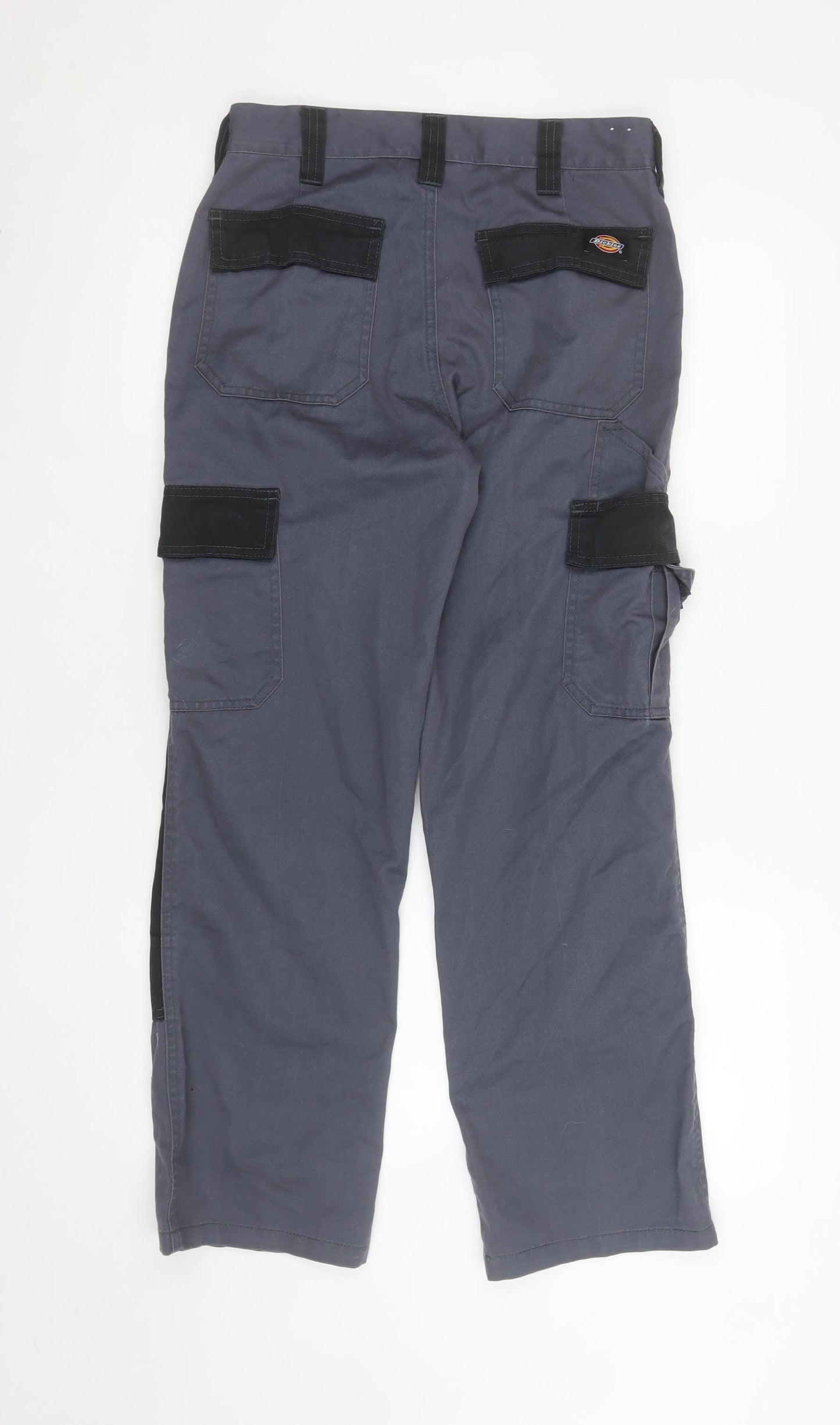 Dickies Girls Grey Cargo Trousers 2-3 Years Durable Twill Workwear Pants
