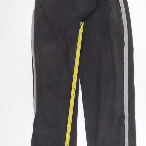 Jordan Men's Black M Track Pants with Side Stripes