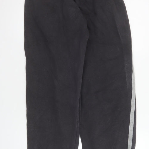 Jordan Men's Black M Track Pants with Side Stripes