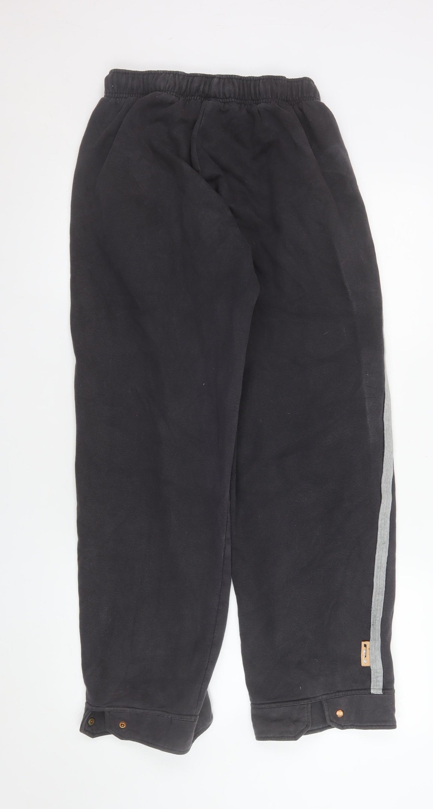 Jordan Men's Black M Track Pants with Side Stripes