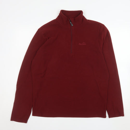 Peter Storm Women's Burgundy Fleece Pullover Sweatshirt M