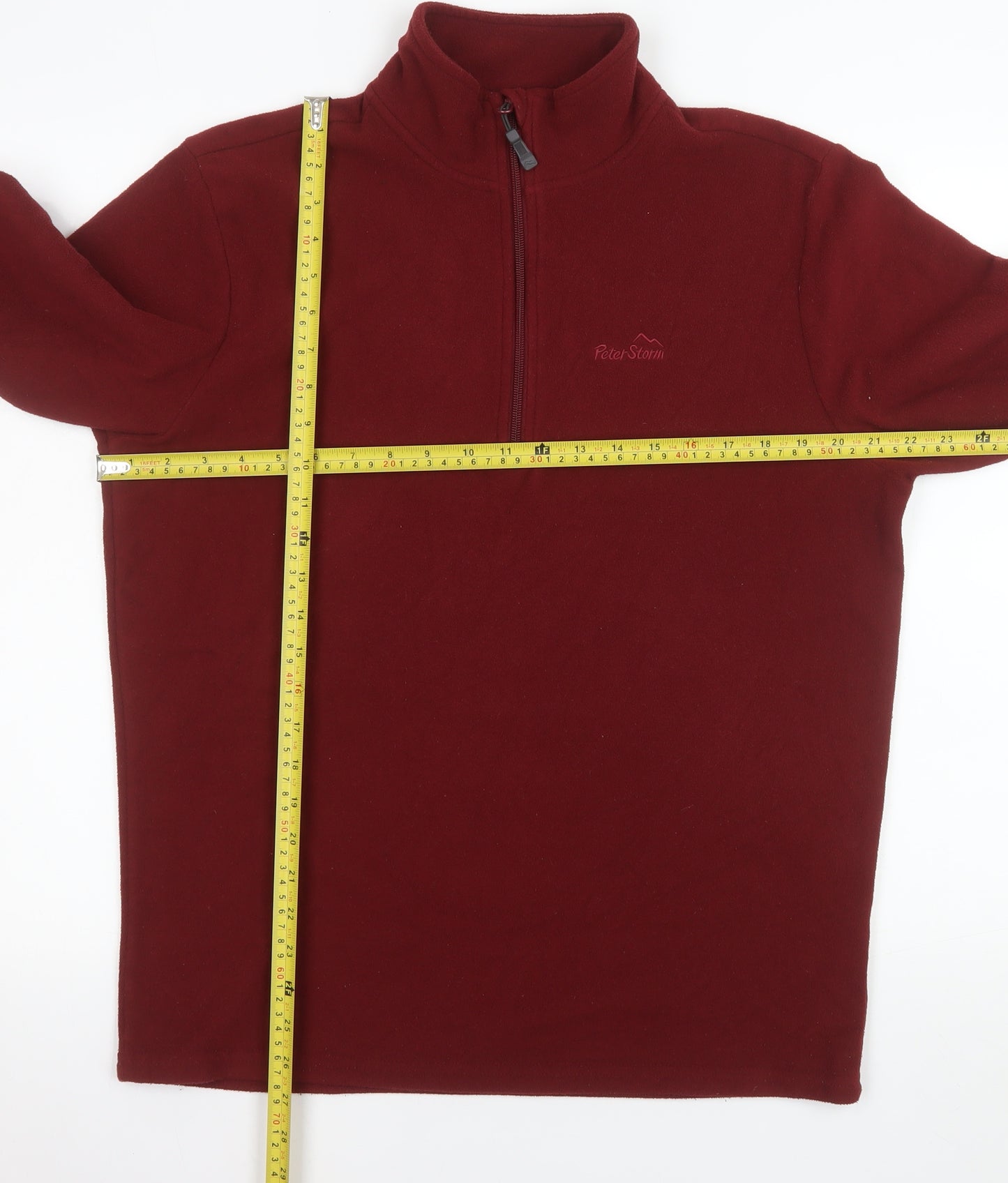 Peter Storm Women's Burgundy Fleece Pullover Sweatshirt M