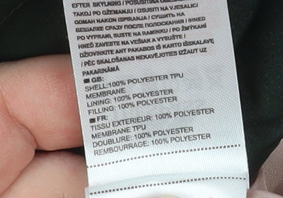 Trespass Women's Green Fur Trim Waterproof Puffer Jacket Size 10