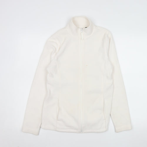 St. Bernard for Dunnes Stores Women's Ivory Full Zip Fleece Sweatshirt S