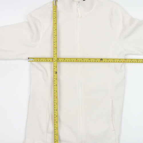 St. Bernard for Dunnes Stores Women's Ivory Full Zip Fleece Sweatshirt S