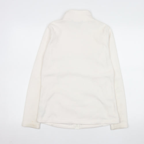 St. Bernard for Dunnes Stores Women's Ivory Full Zip Fleece Sweatshirt S