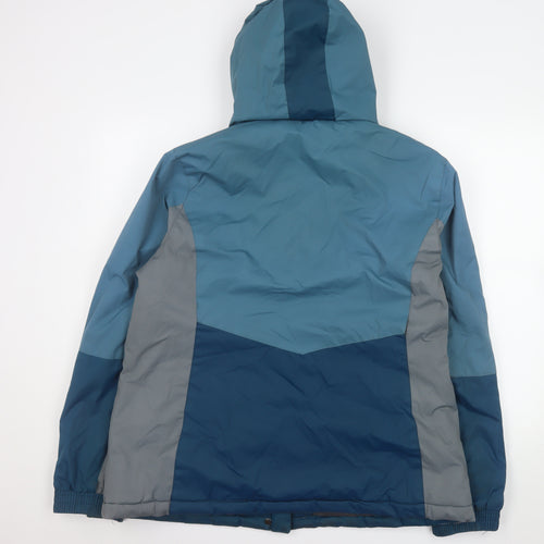 Mountain Warehouse Women's Blue Ski Jacket Size 18 Water Resistant