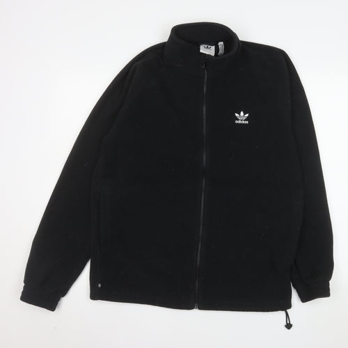 adidas Men's Black Fleece Full Zip Jacket M Regular Fit