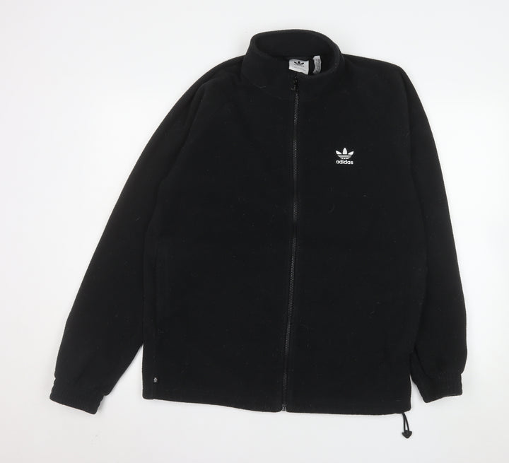 adidas Men's Black Fleece Full Zip Jacket M Regular Fit
