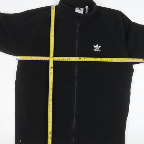 adidas Men's Black Fleece Full Zip Jacket M Regular Fit