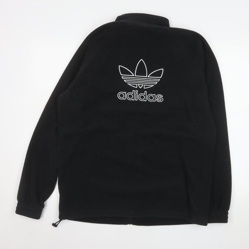 adidas Men's Black Fleece Full Zip Jacket M Regular Fit