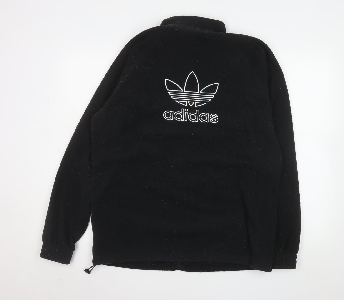 adidas Men's Black Fleece Full Zip Jacket M Regular Fit