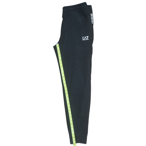 Emporio Armani EA7 Men's Black Joggers Regular Fit Stretch