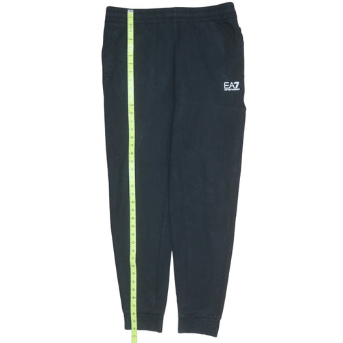 Emporio Armani EA7 Men's Black Joggers Regular Fit Stretch