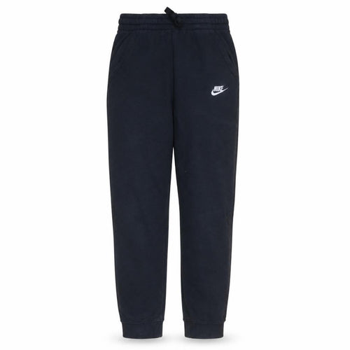 Nike Boys Black Jogger Sweatpants 170cm Cotton Blend Elastic Waist