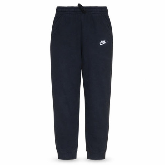 Nike Boys Black Jogger Sweatpants 170cm Cotton Blend Elastic Waist
