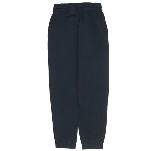 Nike Boys Black Jogger Sweatpants 170cm Cotton Blend Elastic Waist