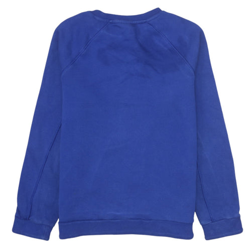 Nike Boys Blue XL Crew Neck Pullover Sweatshirt with Logo Print