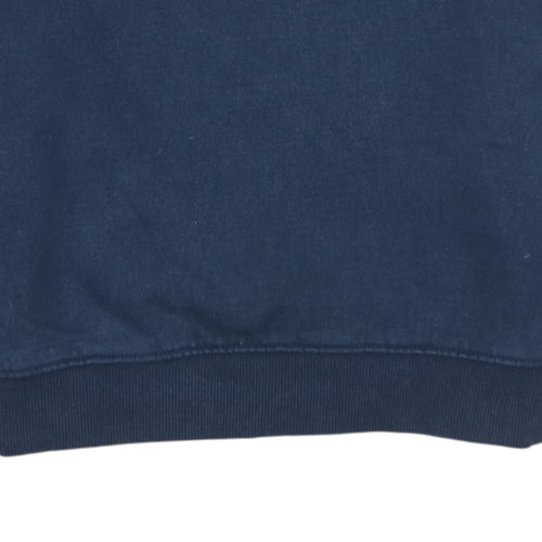 Tommy Jeans Men's Blue XS Relaxed Fit Logo Sweatshirt Pullover
