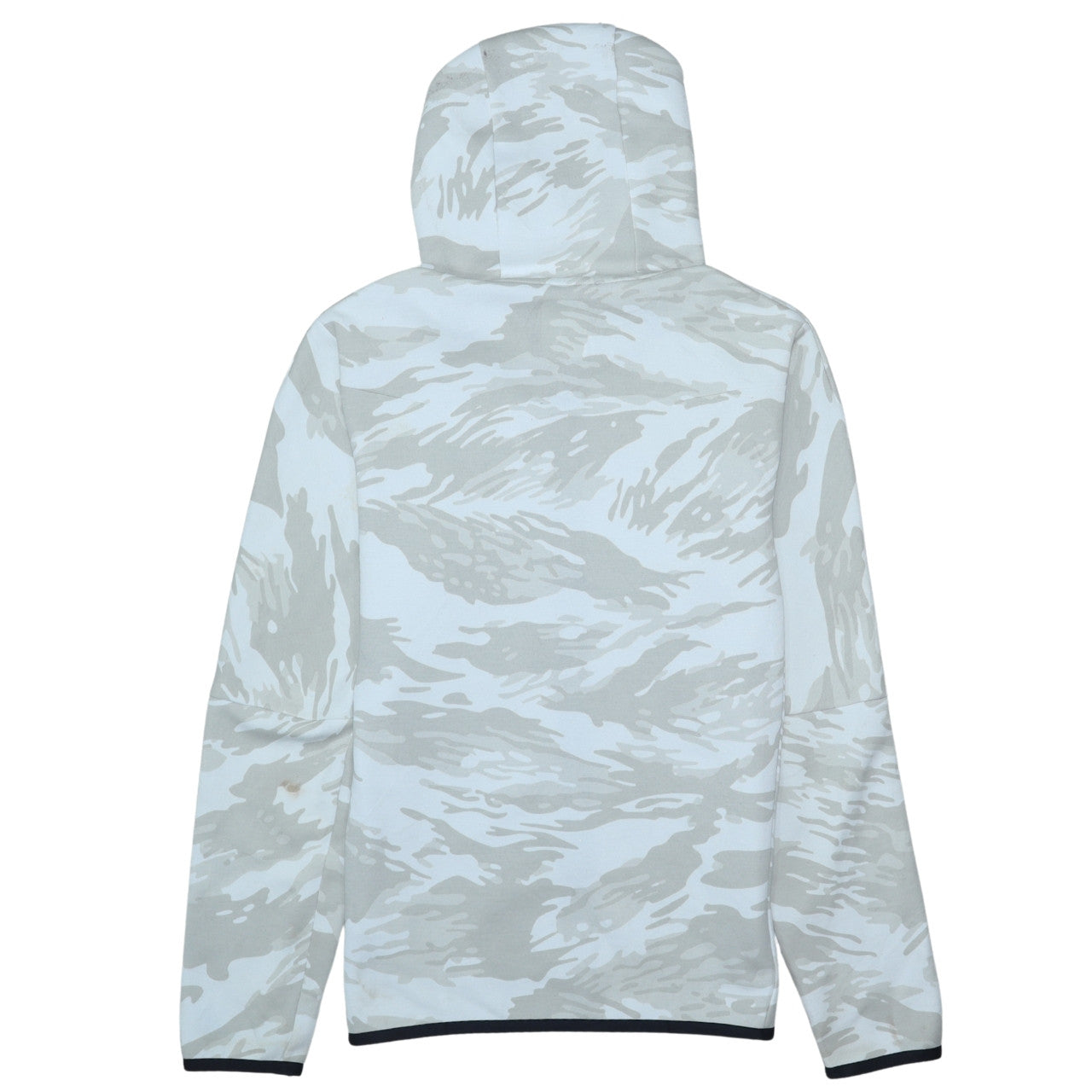 Nike Men’s Grey Camo Full Zip Hoodie Size S Sportswear