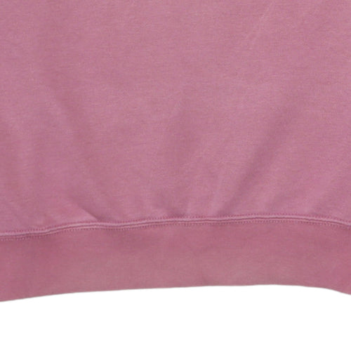 Nike Womens Pink Crew Neck Pullover Sweatshirt Small