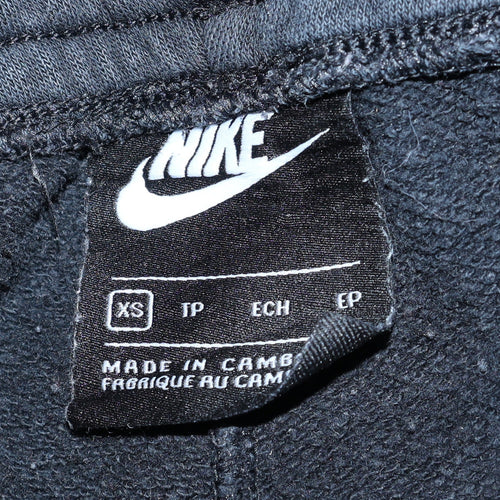 Nike Men's Black XS Fleece Sweatpants Joggers Tapered Fit